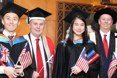 Students graduating