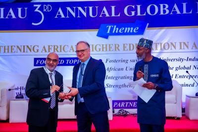 Prof Pervaiz at Africa