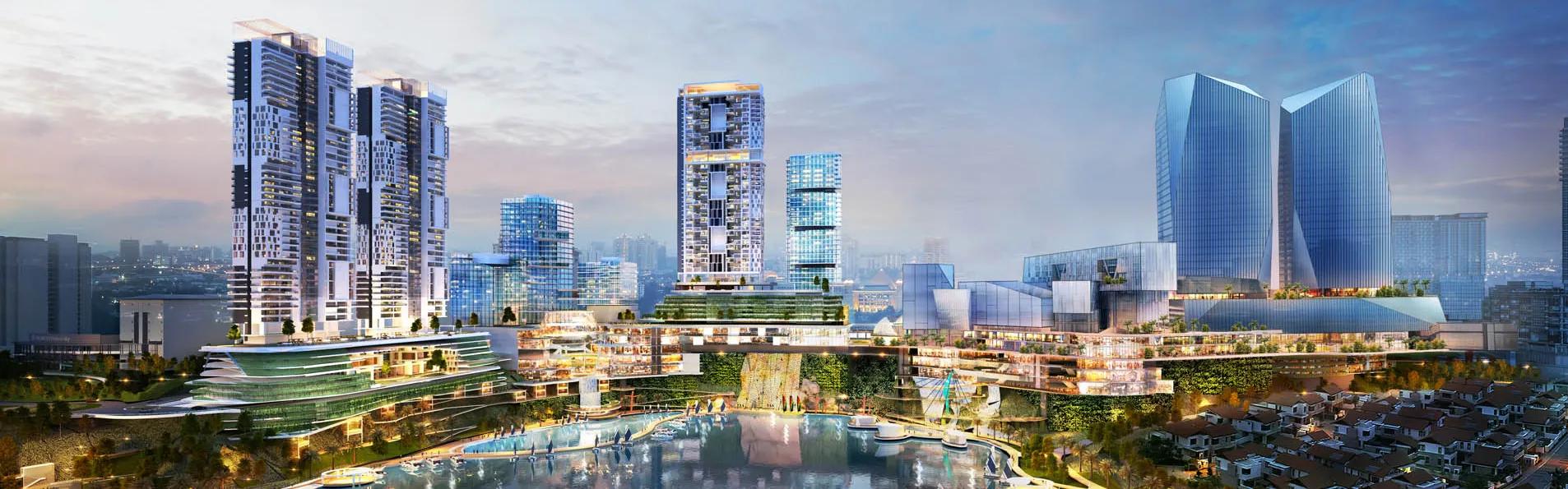 Sunway South Quay Render