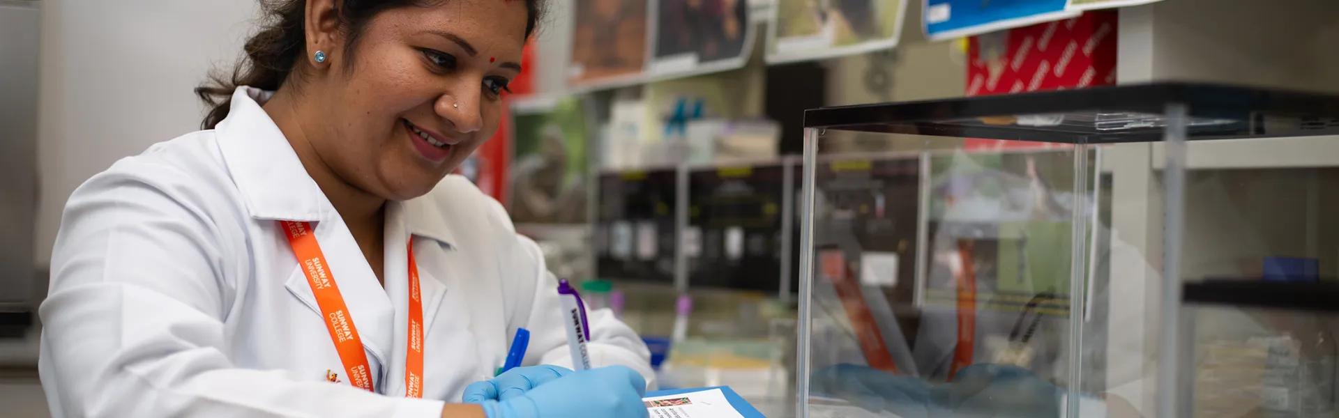 Sunway medical science student