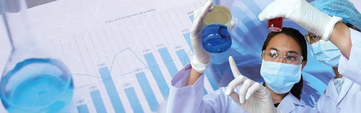 Scientists in lab
