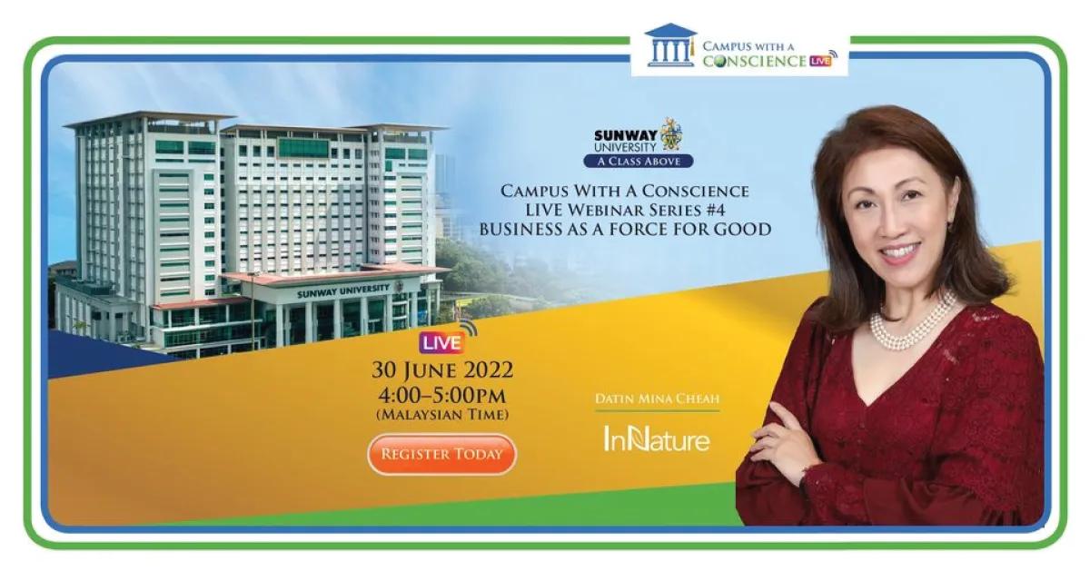 Campus With A Conscience LIVE Webinar Series