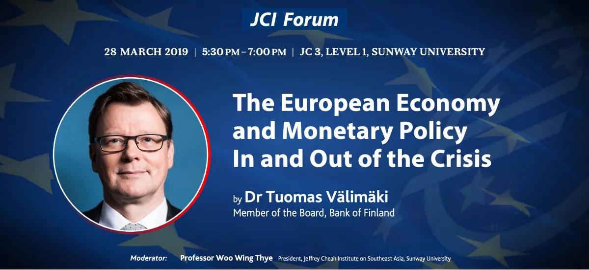 The European Economy and Monetary Policy In and Out of the Crisis
