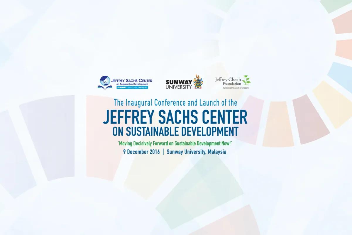 Jeffrey Sachs Center Launch