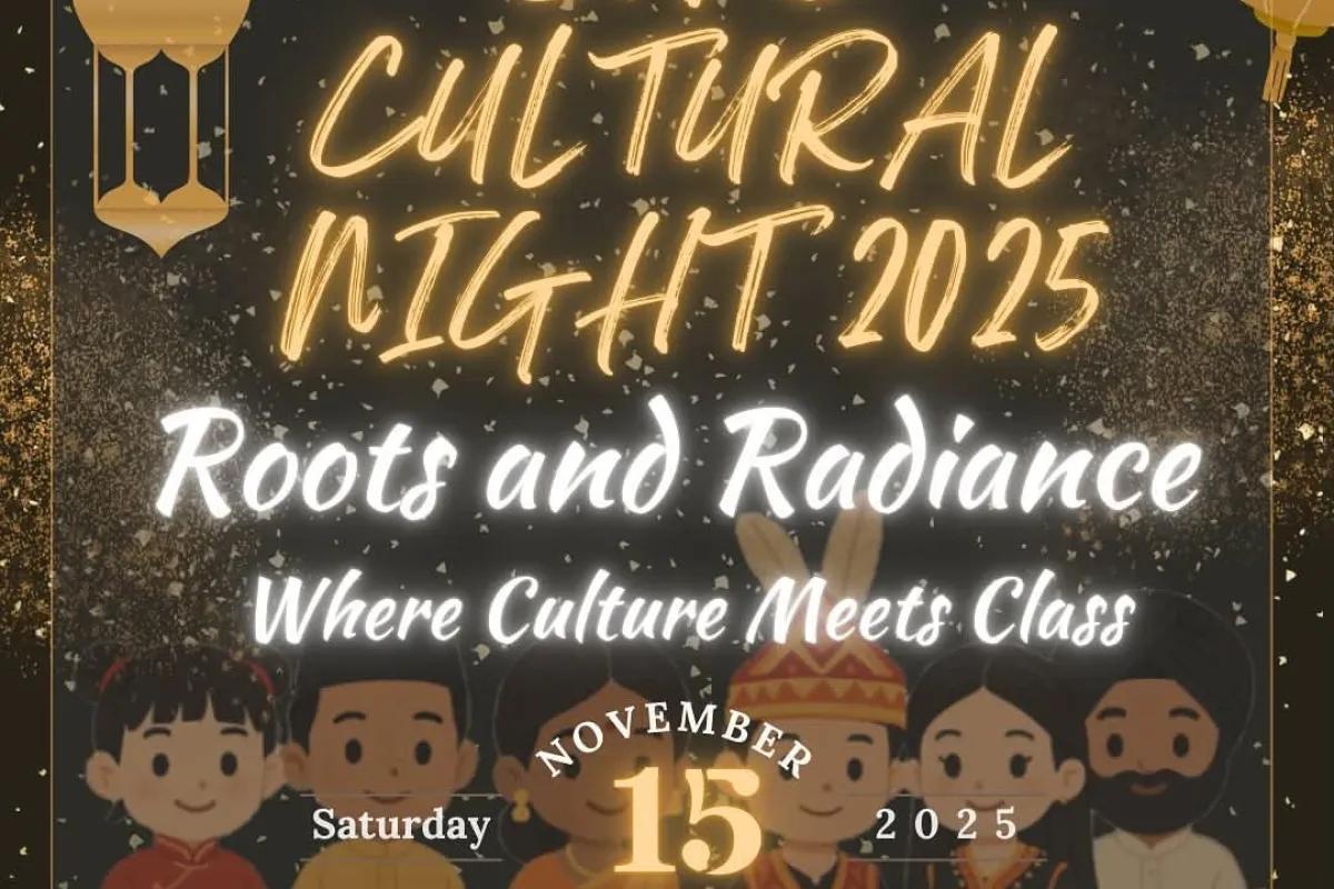 You're Invited: SFNC Cultural Night 2025, Roots and Radiance: Where Culture Meets Class.