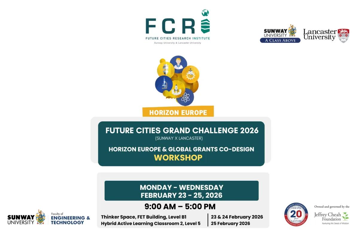 Future Cities Grand Challenge 2026 Workshop