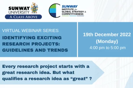 Identifying Exciting Research Projects: Guidelines and Trends