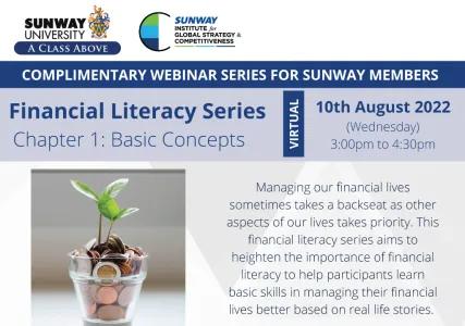 Financial Literacy Series: Basic Concepts Webinar