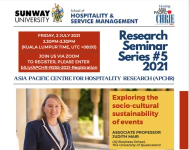 5th Research Seminar Series
