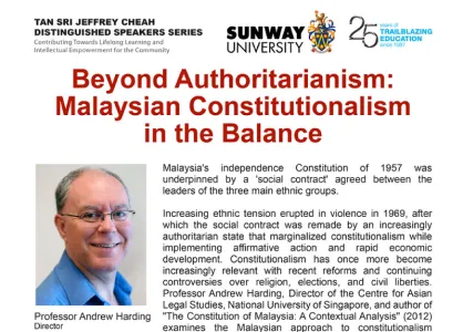 Beyond Authoritarianism: Malaysian Constitutionalism in the Balance