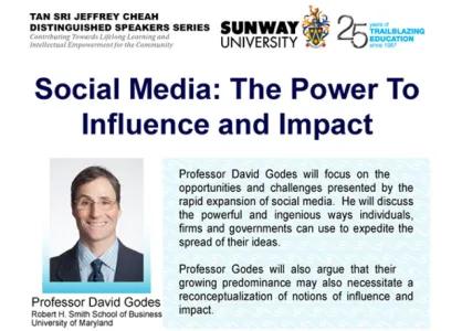 Social Media: The Power to Influence and Impact