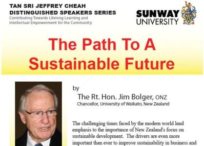 The Path to a Sustainable Future