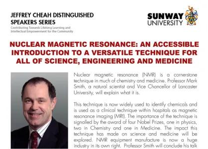 Nuclear Magnetic Resonance: An Accessible Introduction to a Versatile Technique for all of Science, Engineering and Medicine