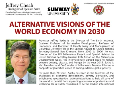 ALTERNATIVE VISIONS OF THE WORLD ECONOMY IN 2030
