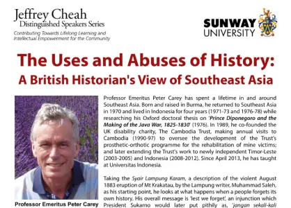 The Uses and Abuses of History: A British Historian's View of Southeast Asia
