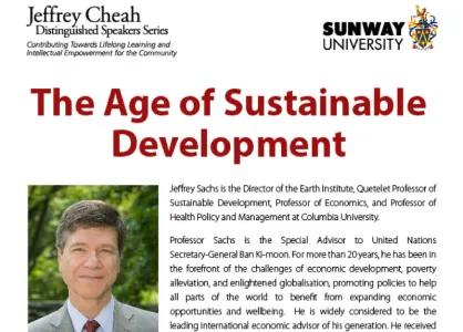 The Age of Sustainable Development