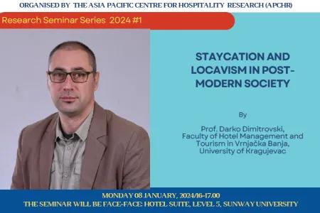 Staycation and Locavism in Post-Modern Society
