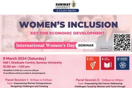 Women’s Inclusion – Key for Economic Development