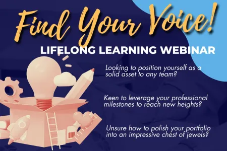 Lifelong Learning Webinar: Find Your Voice!