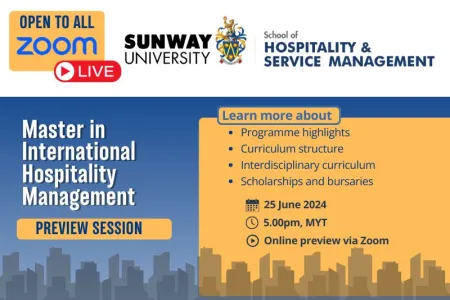 Master in International Hospitality Management Preview Session