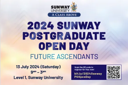 Postgraduate Open Day at Sunway University