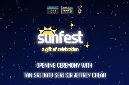 SunFest Opening Ceremony with Tan Sri Dato Seri Sir Dr Jeffrey Cheah