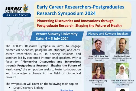 Sunway Early-Career Researchers (ECR) - Postgraduates (PG) Mini Research Symposium