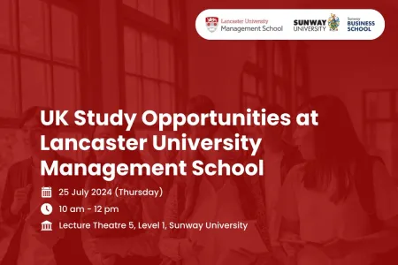 UK Study Opportunities at Lancaster University Management School