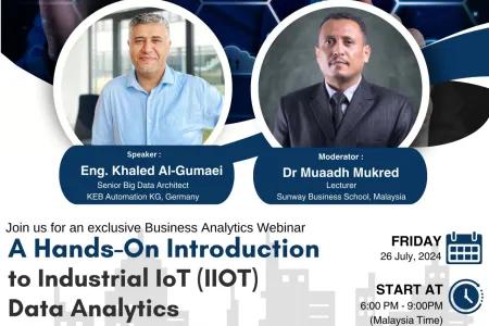 Business Analytics Webinar: Unlock the Potential of IIoT Data Analytics