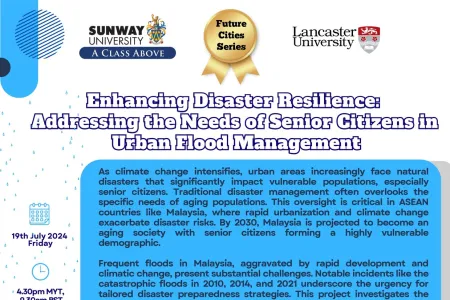 Enhancing Disaster Resilience: Addressing the Needs of Senior Citizens in Urban Flood Management