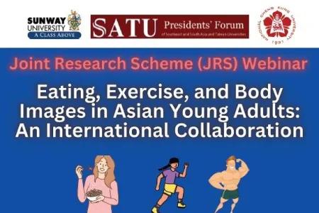 Joint SunU &amp; NCKU Taiwan Webinar on Eating, Exercise, and Body Images in Asian Young Adults