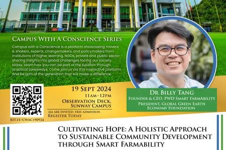 Cultivating Hope: A Holistic Approach to Sustainable Community Development through Smart Farmability