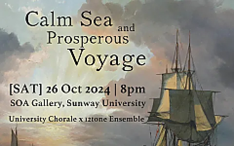 Calm Sea and Prosperous Voyage - Choral Performance by MP Students & 12tone Ensemble