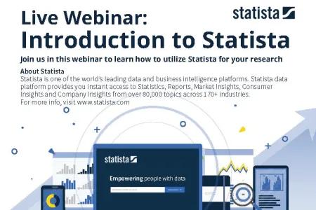 Live Webinar: Introduction to Statista