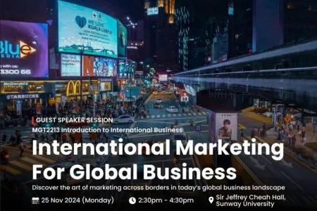 International Marketing for Global Business