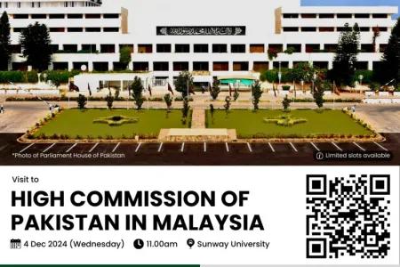 Sunway Business School Embassy Series – High Commission of Pakistan in Malaysia