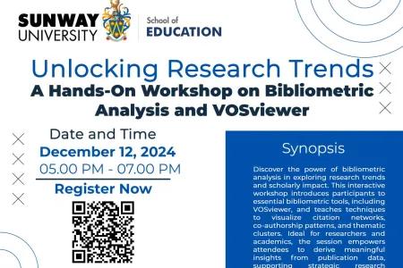 Unlocking Research Trends: A Hands-On Workshop on Bibliometric Analysis and VOSviewer