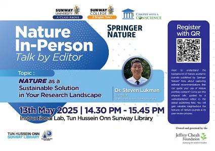 NATURE as a Sustainable Solution in Your Research Landscape