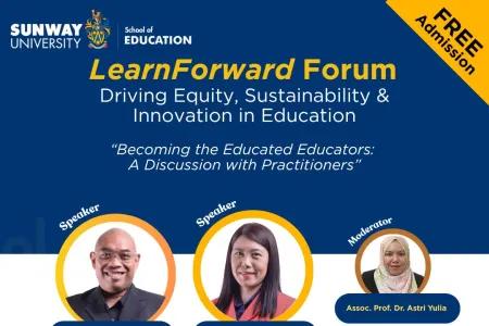LearnForward Forum: Driving Equity, Sustainability &amp; Innovation in Education (2nd Session)