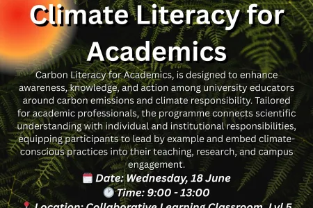 Climate Literacy for Academics