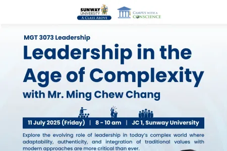 Leadership Beyond Titles: Navigating Complexity with Mr. Ming Chew Chang