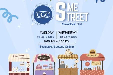 CGC SME Street Bazaar at Sunway University