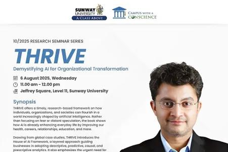 SBS Research Seminar Series: THRIVE: Demystifying AI for Organizational Transformation