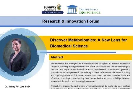 Discover Metabolomics: A New Lens for Biomedical Science