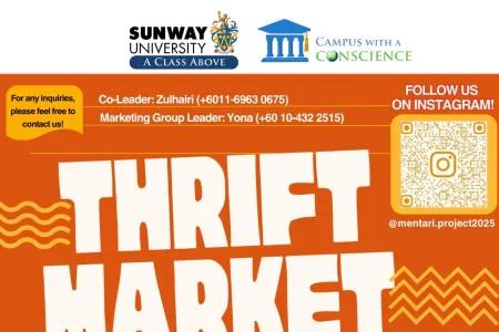 Thrift Market for a Cause — Student Fundraising Initiative