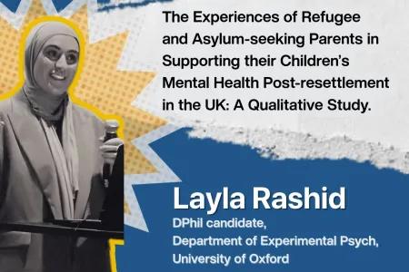 Seminars on Refugee Mental Health Research by Layla Rashid of Oxford
