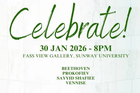 Celebrate! with Pandan Quartet from Oberlin Conservatory of Music