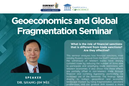 Geoeconomics and Global Fragmentation Seminar