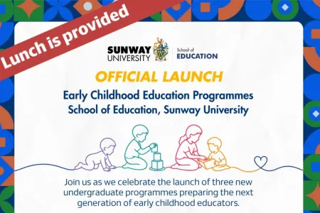 Official Launch Undergraduate Programmes in Early Childhood Education