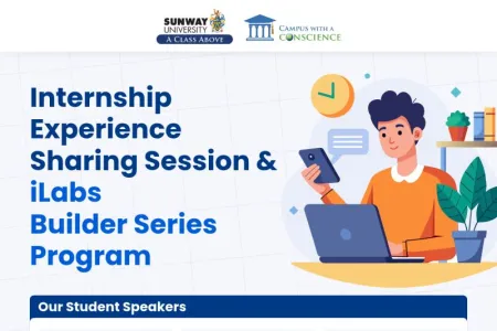 Internship Experience Sharing Session &amp; iLabs Builder Series Program